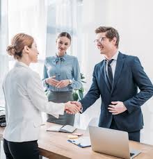 Accounting professionals at work